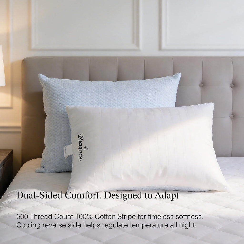 King Size Set of 2 Down Alternative Cooling Pillows P517099