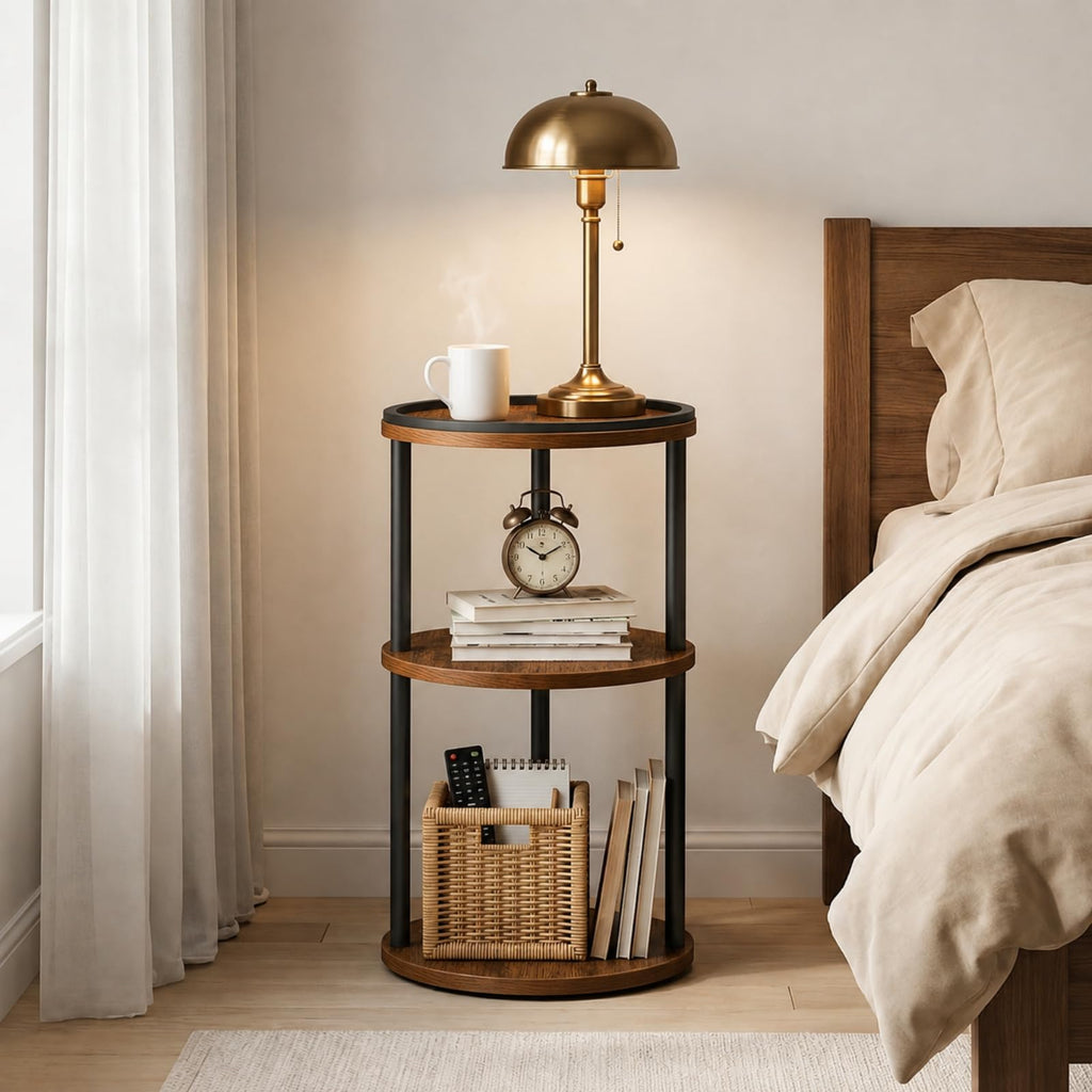 Small Round 3-Tier Side Table N942837