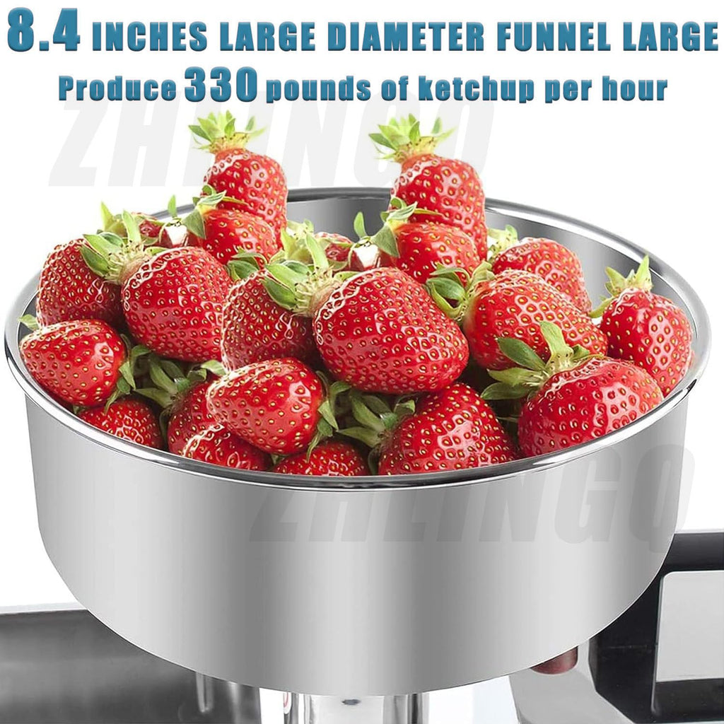 450W Stainless Steel Electric Food Mill L310632