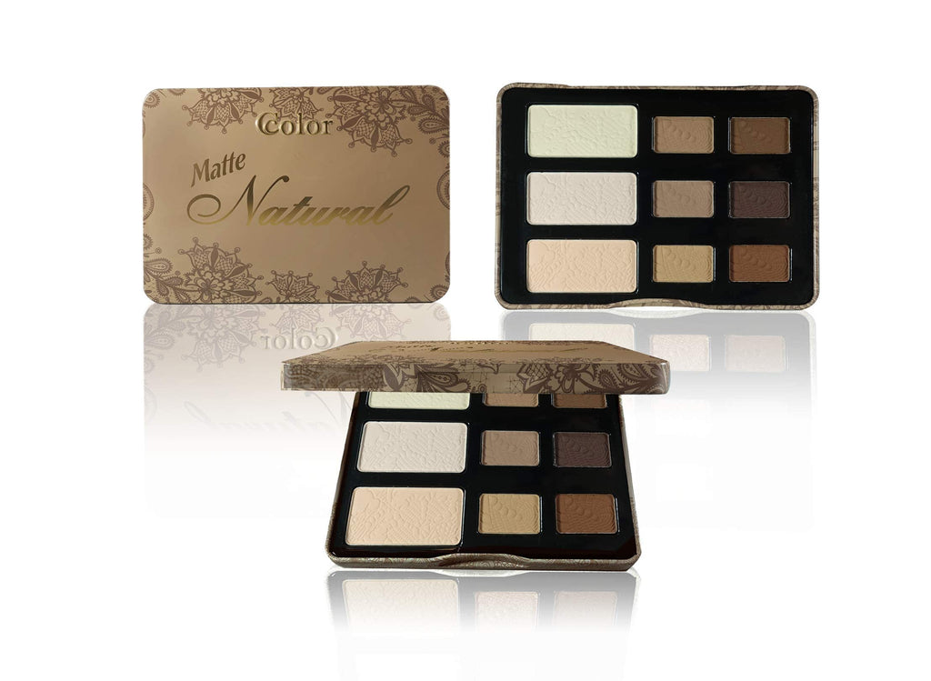 9-Color Matte Eyeshadow Palette Y11817