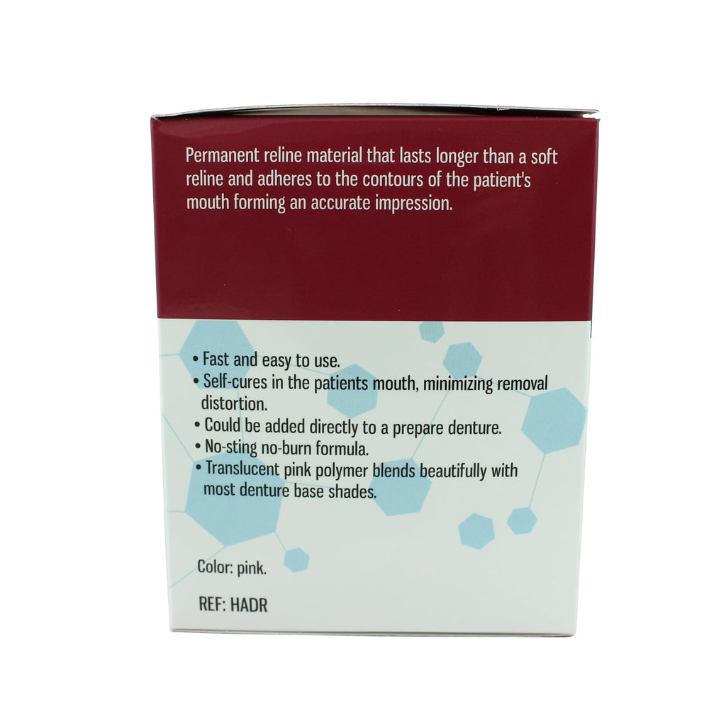 Self-Curing Hard Denture Reline Kit, Pink E1363