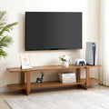 Bamboo TV Stand with Storage up to 65'' N3512