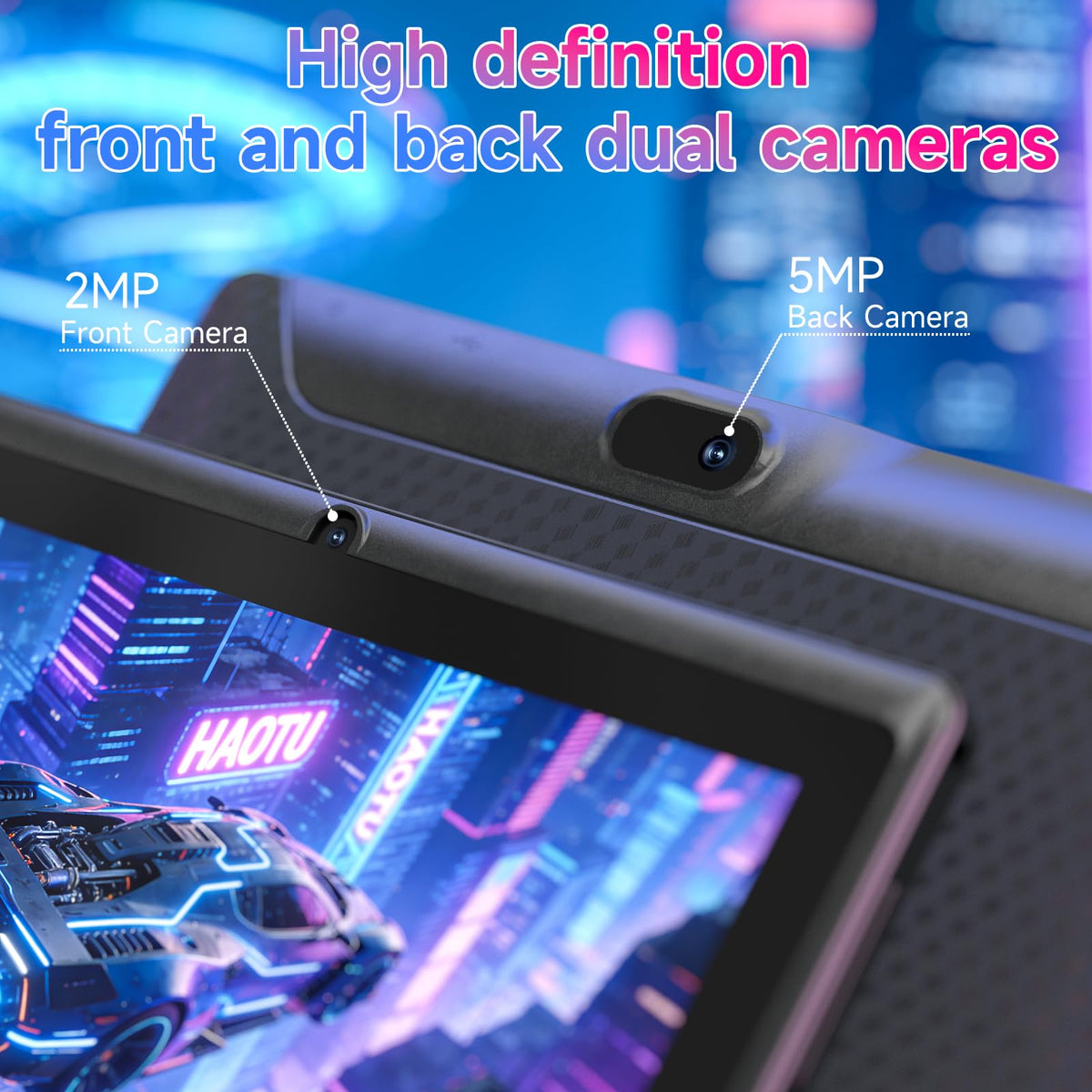 7 inch Android 14 Tablet with Protective Case I970