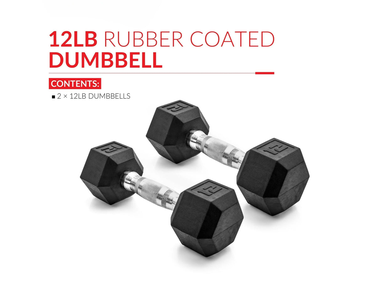 12 lb Hex Dumbbell Pair I2780