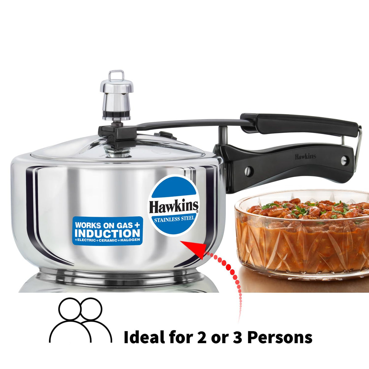 2 Litre Pressure Cooker U954167