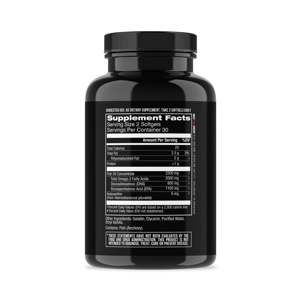Omega 3 Fish Oil Supplement 2000mg Softgel V169709