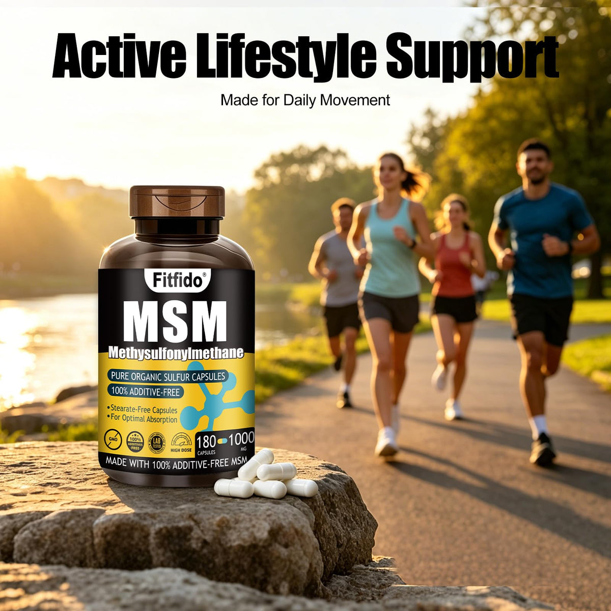 MSM Capsules 1000mg 180 Count K881507