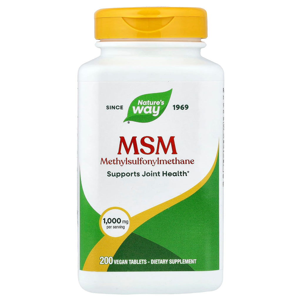 MSM 1000mg 200 Vegetarian Capsules I1221