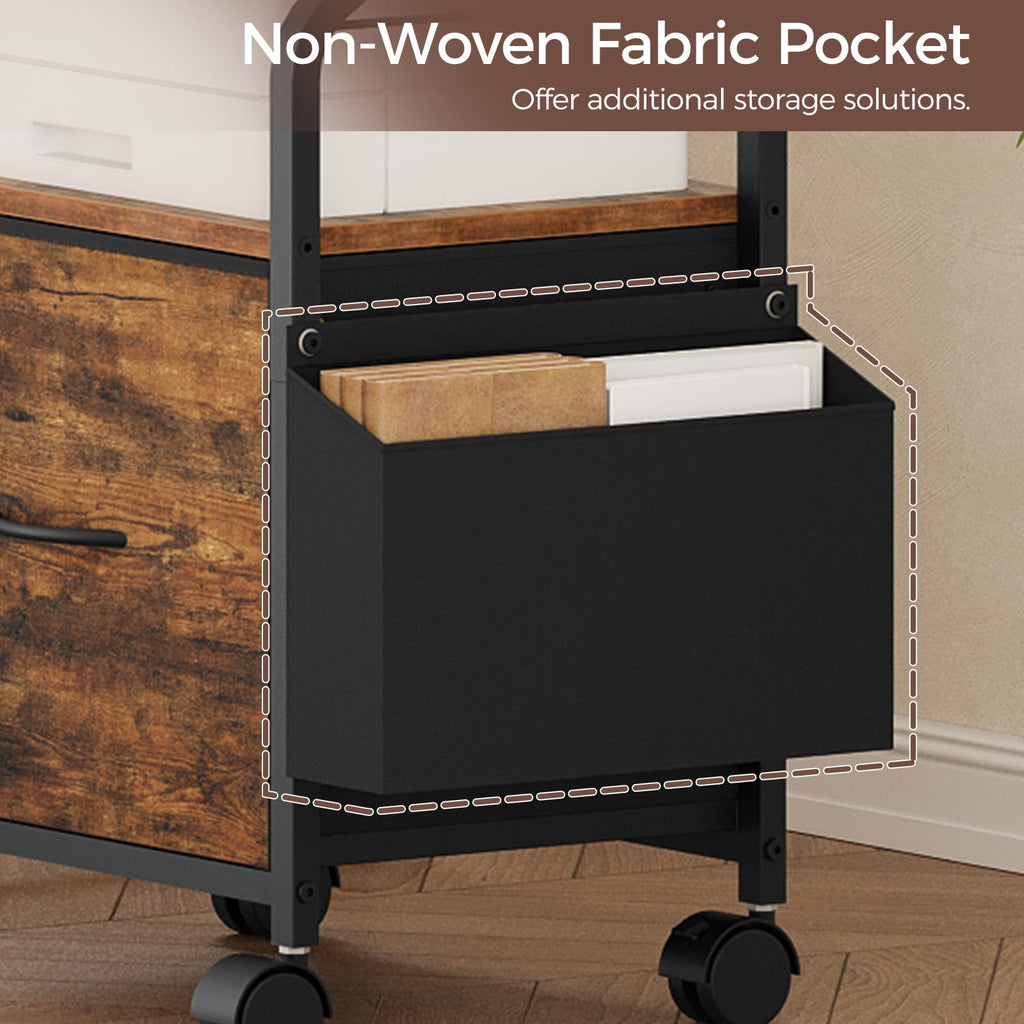 Small Rolling File Cabinet K6929