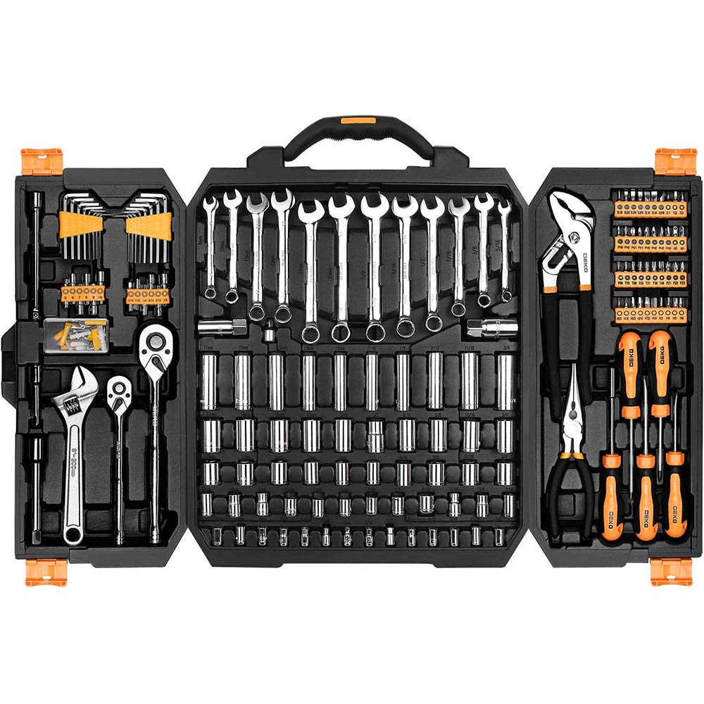 192 Piece Mechanics Tool Set with Plastic Storage Case G710183