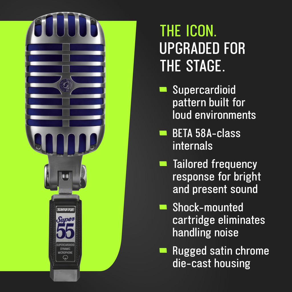Supercardioid Dynamic Vocal Microphone A437579
