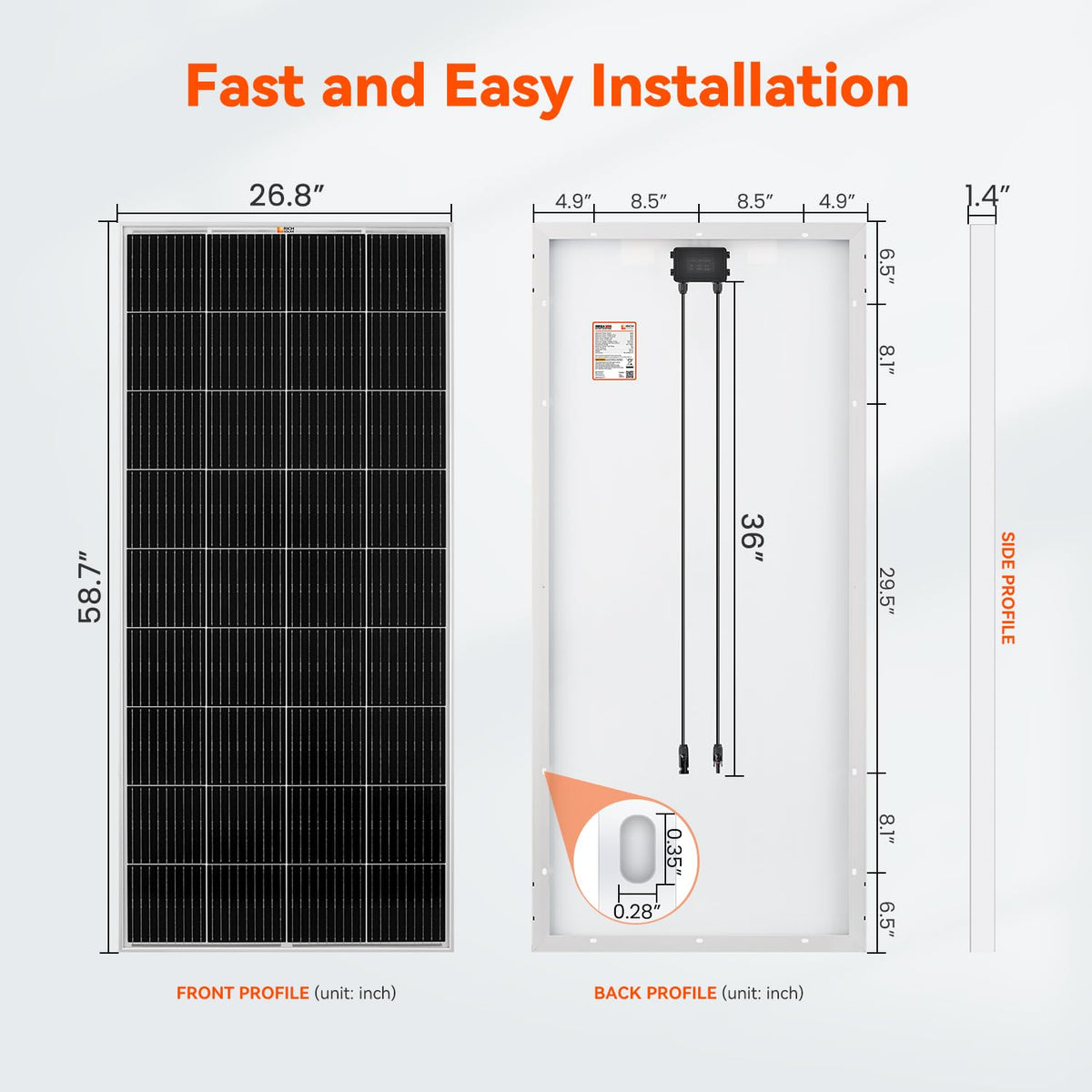 400 Watt Complete Solar Kit F829651