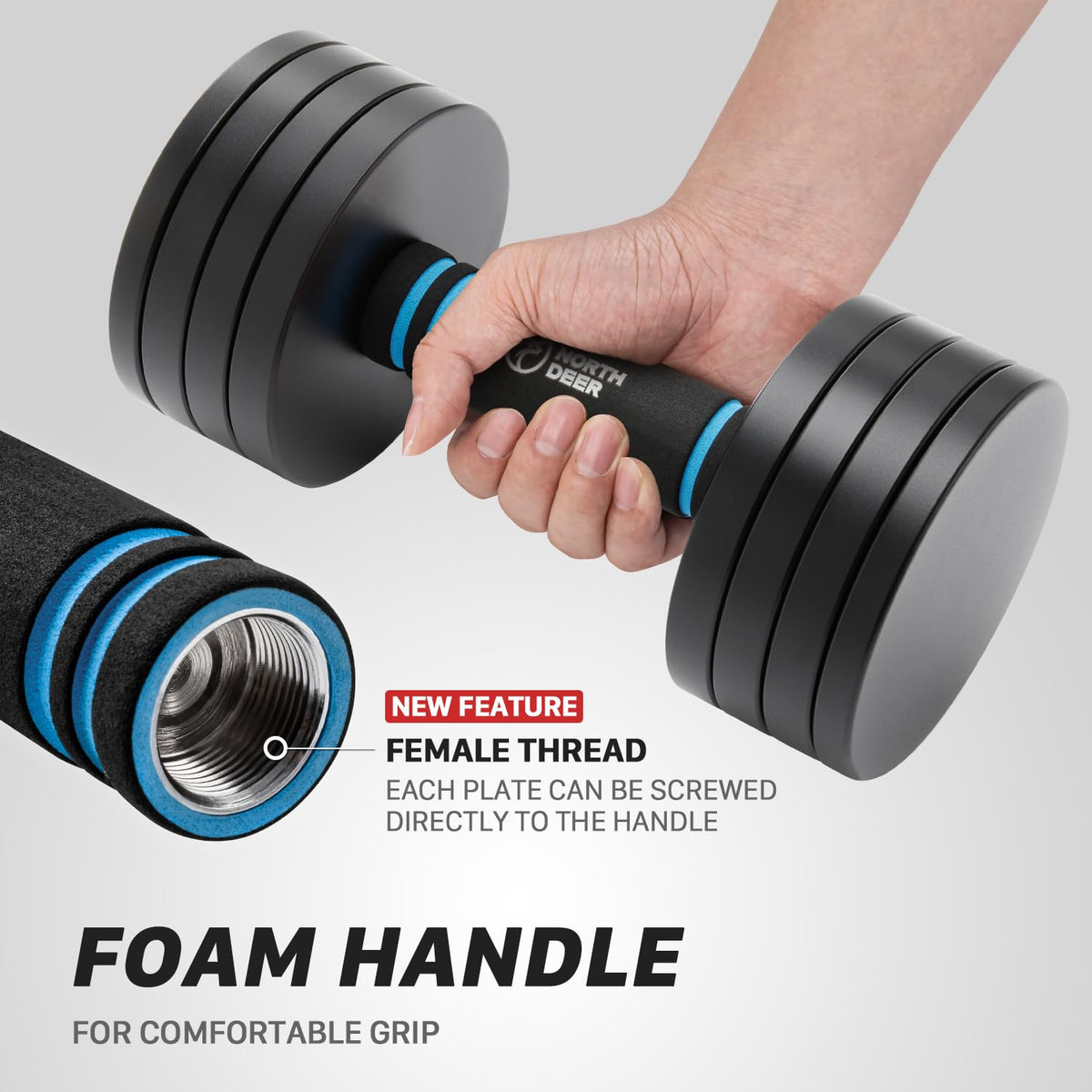 Adjustable Steel Dumbbells L522