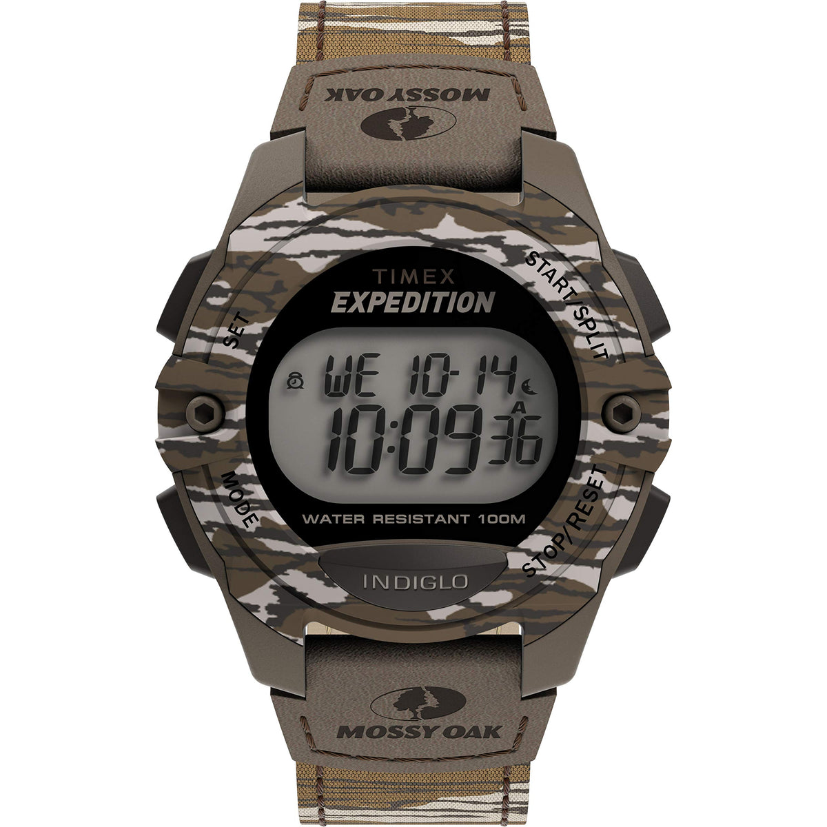 Men's Digital Chrono Alarm Timer Full-Size Watch Z744
