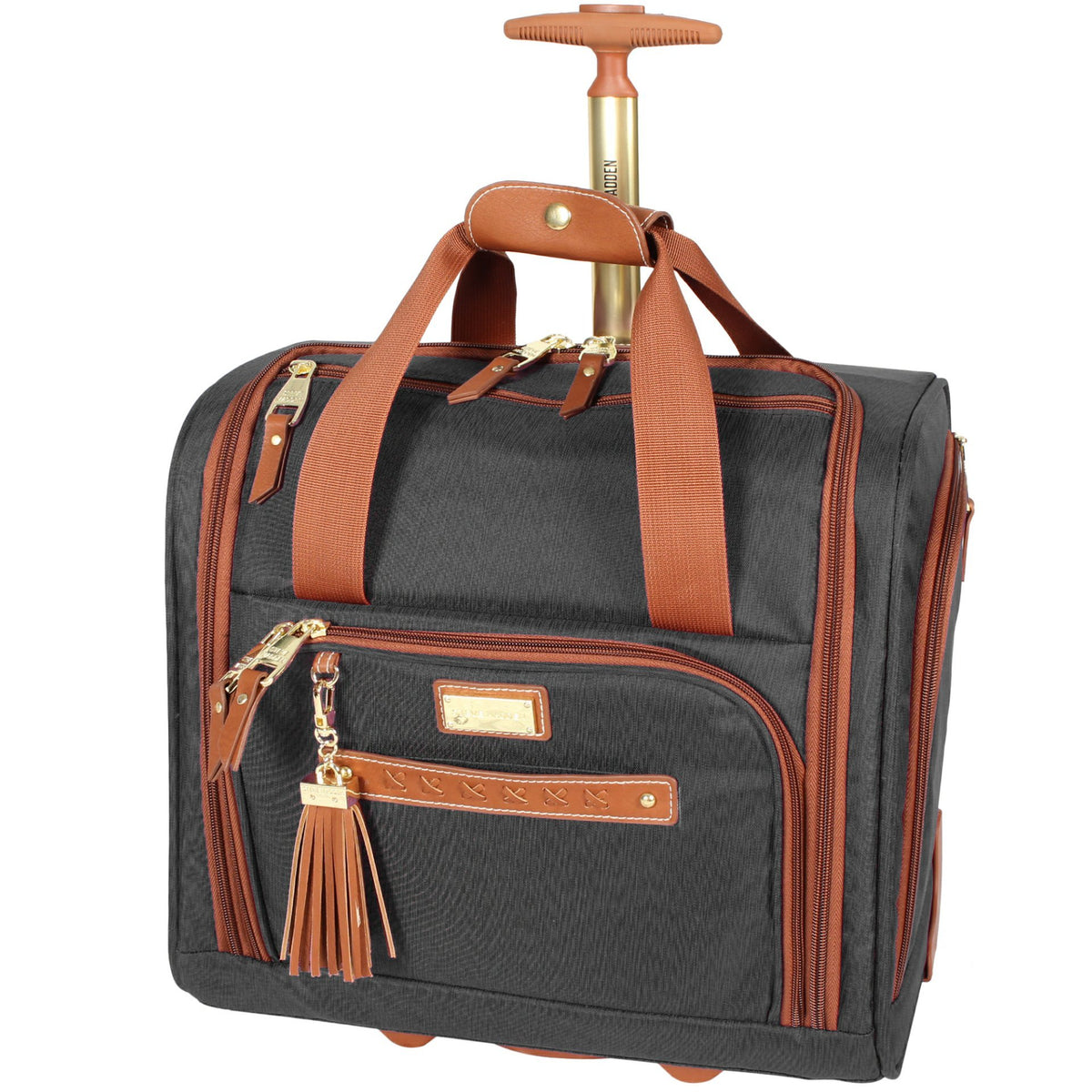 15 Inch Carry on Suitcase Black I8813