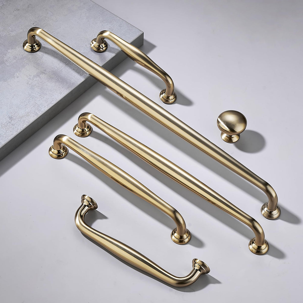 10 Pack 5" 128mm Champagne Bronze Cabinet Handles S5546