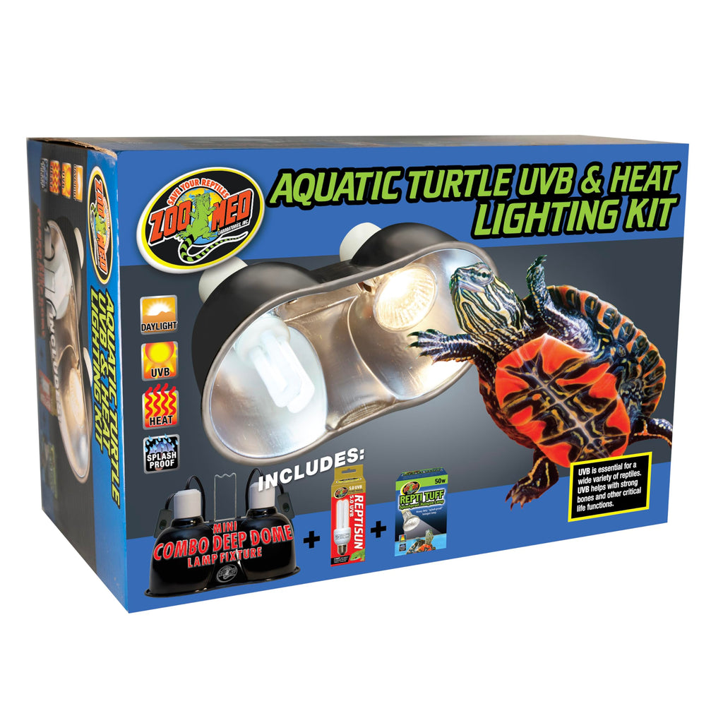 Aquatic Turtle Heat UVB Light Kit U30322