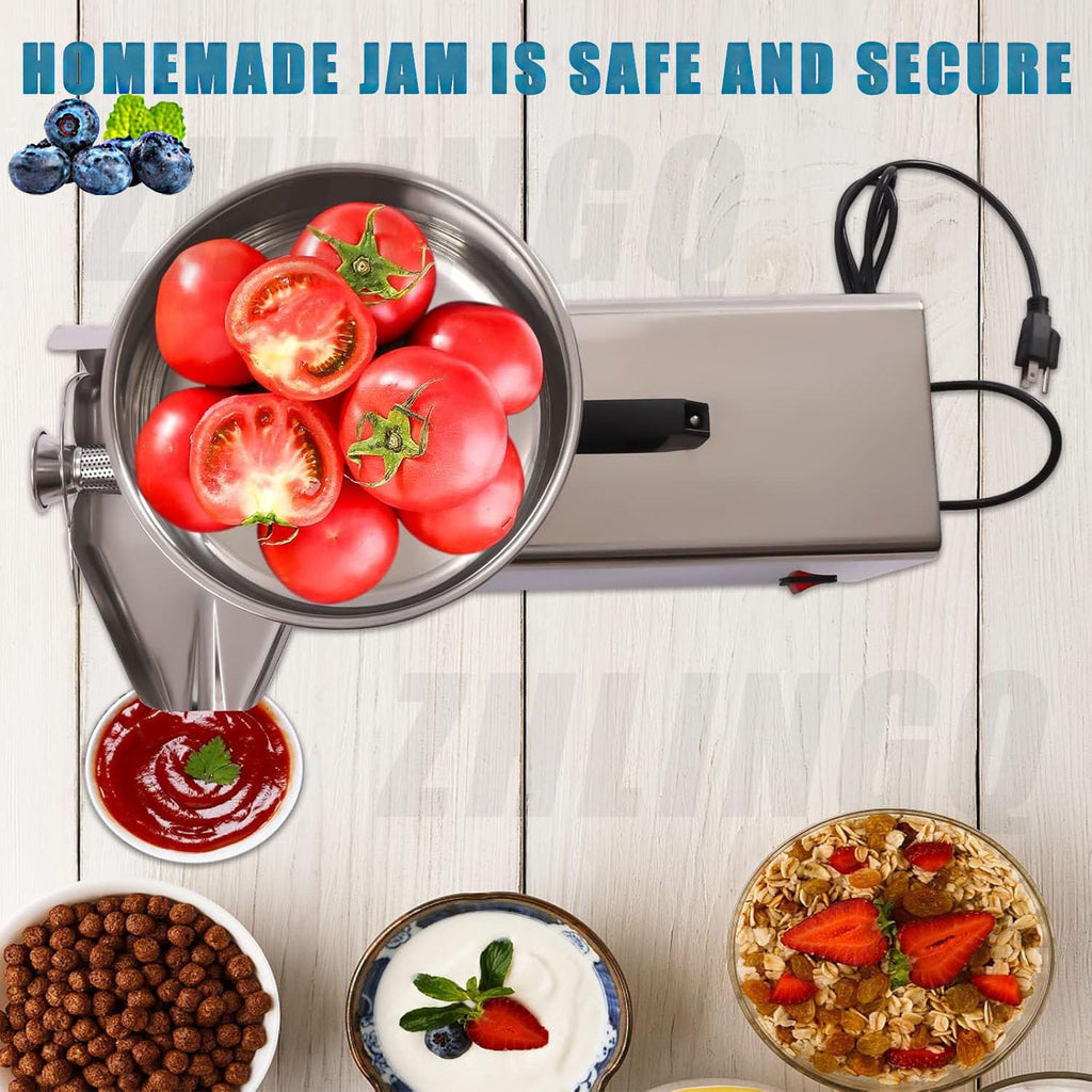 450W Stainless Steel Electric Food Mill L310632