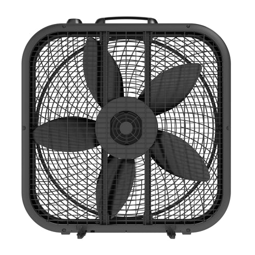 20" Black Box Fan, 3 Speeds K5379