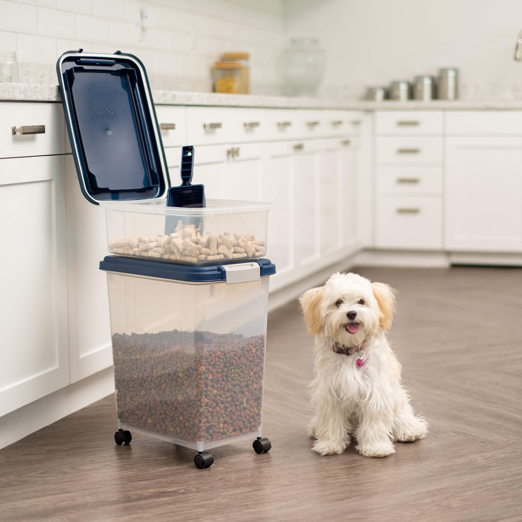 33qt + 12qt Airtight Pet Food Storage Container Combo with Scoop S4205