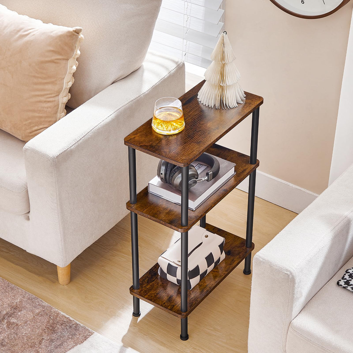 Narrow 3-Tier Side Table E259119