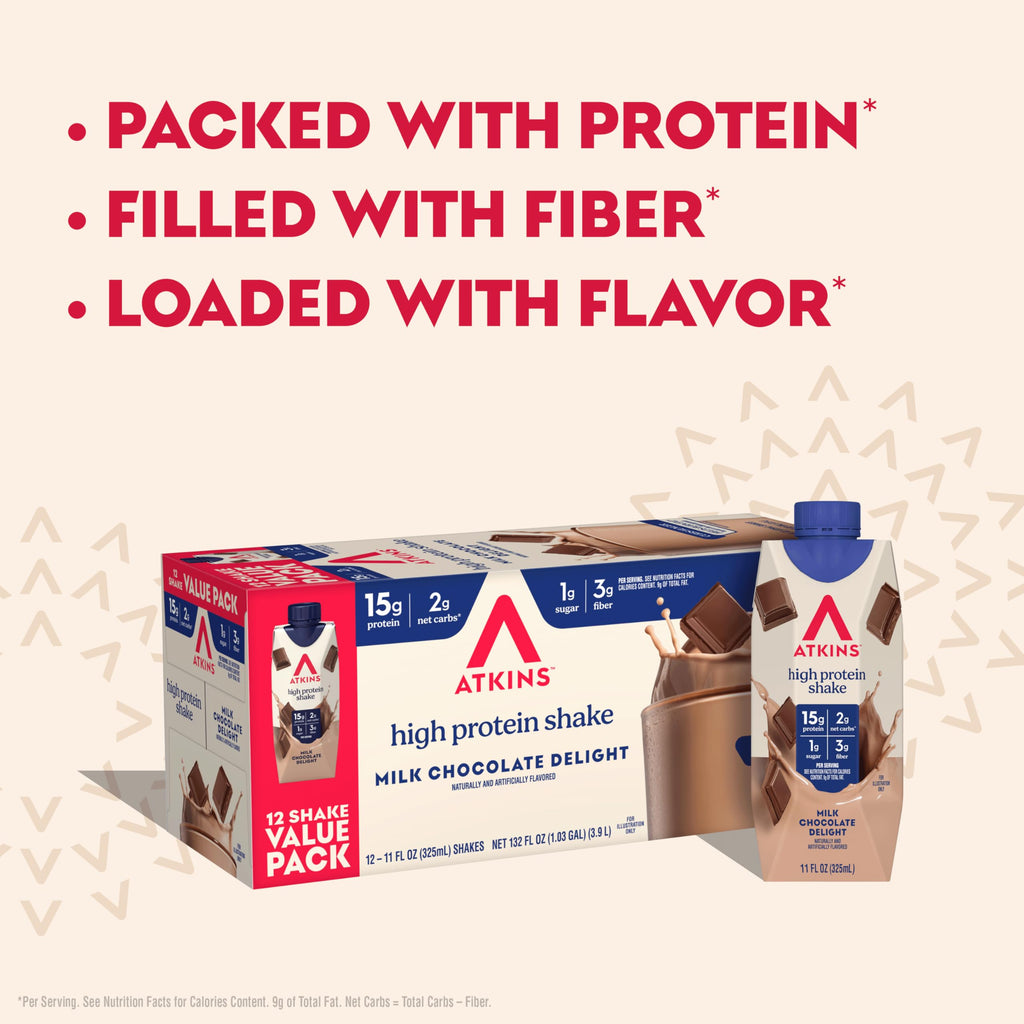 Milk Chocolate Protein Shake 12 Count B5430