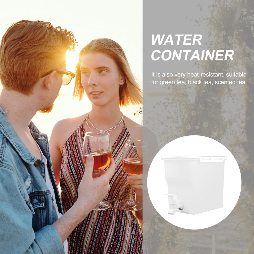 Cold Water Kettle with Faucet Large Capacity PP Water Pitcher R67797