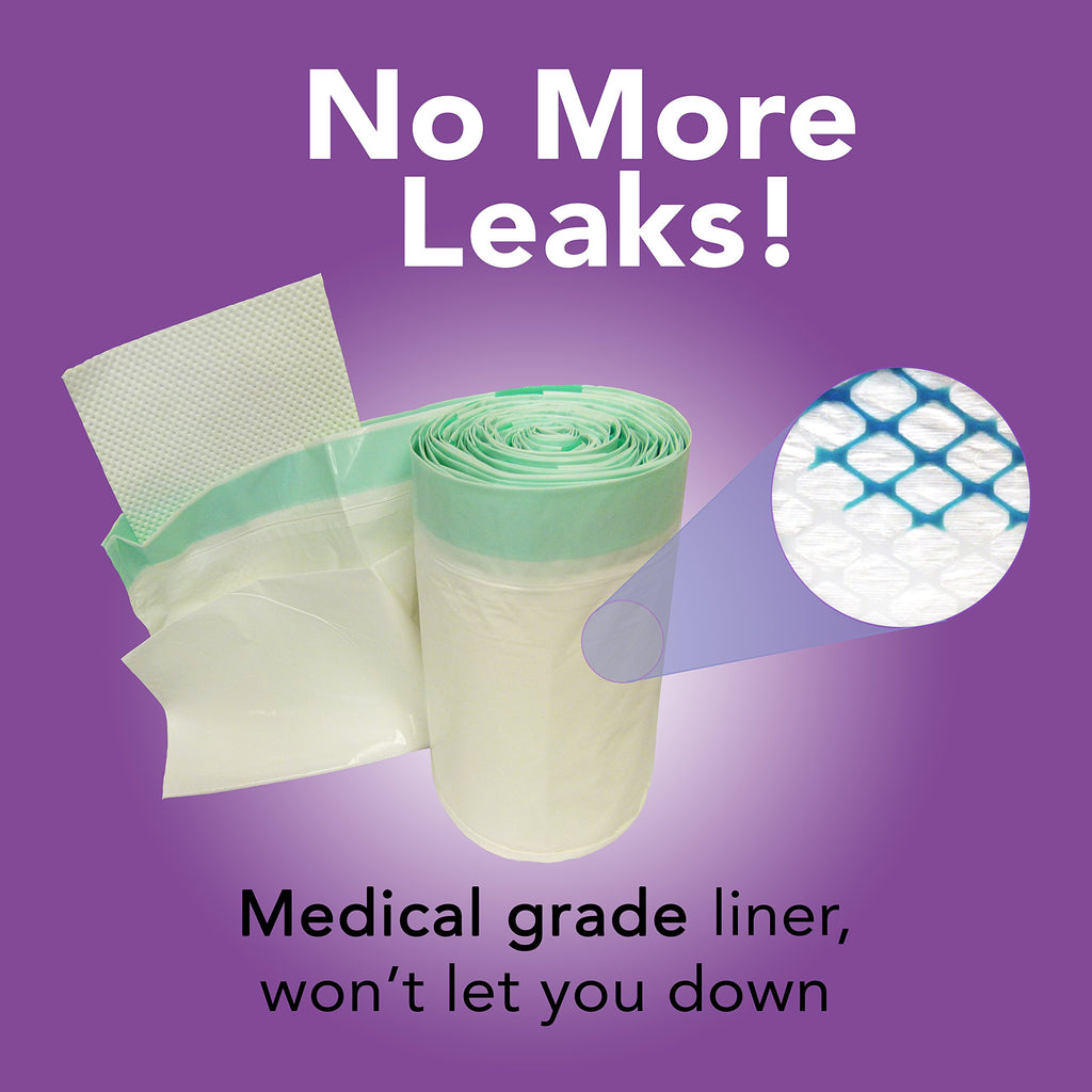 Disposable Commode Liners 60 Count B204526