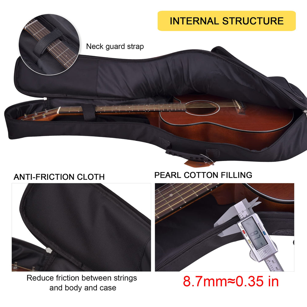 36 Inch Acoustic Guitar Case Soft Padded Gig Bag G21278