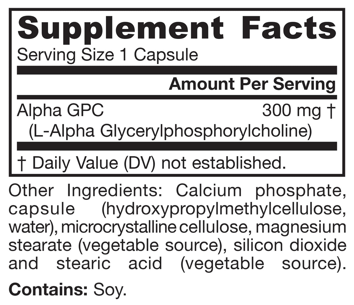 300mg Choline 60 Capsules P735513