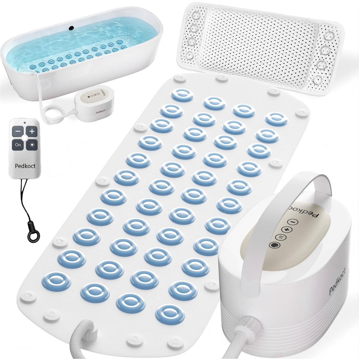 Heated Bubble Bath Mat with Remote Control I9293