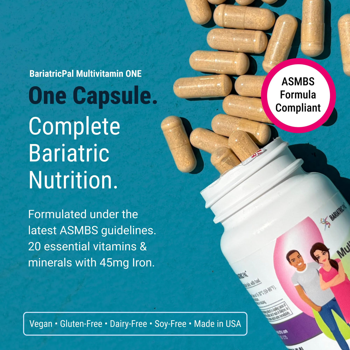 Bariatric Multivitamin 45mg Iron 30 Ct N5576