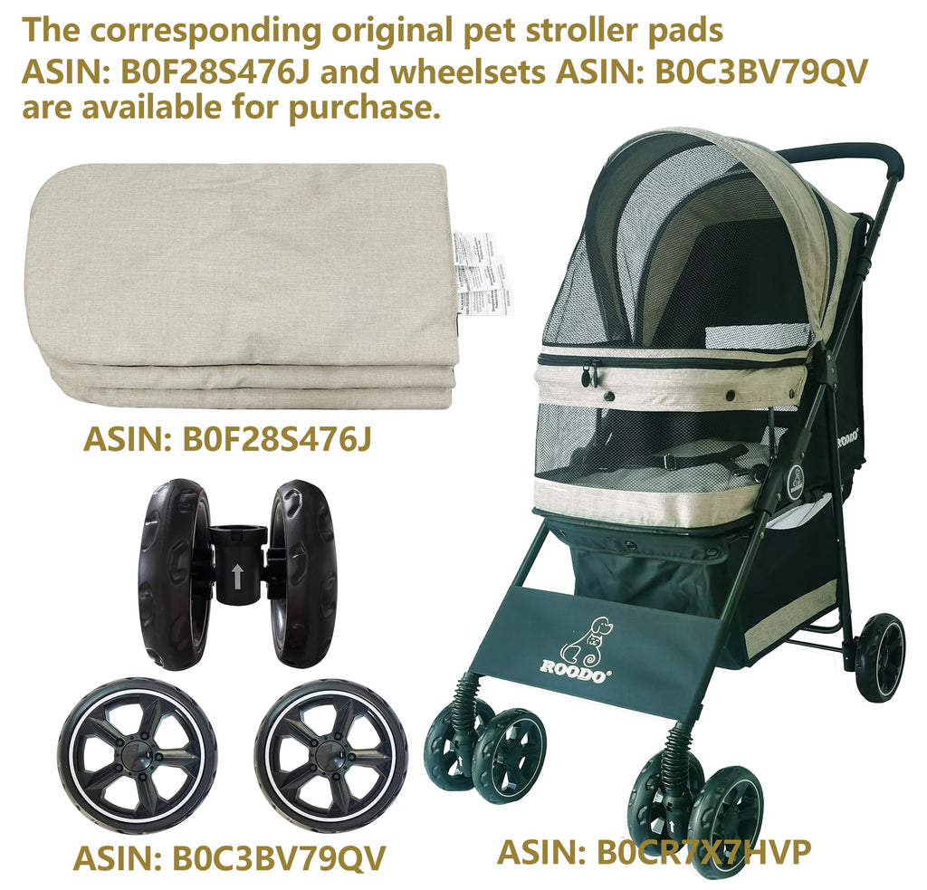 4 Wheel Lightweight Foldable Pet Stroller F3835