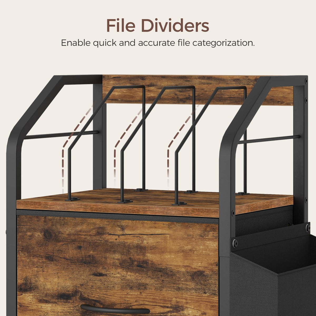 Small Rolling File Cabinet K6929