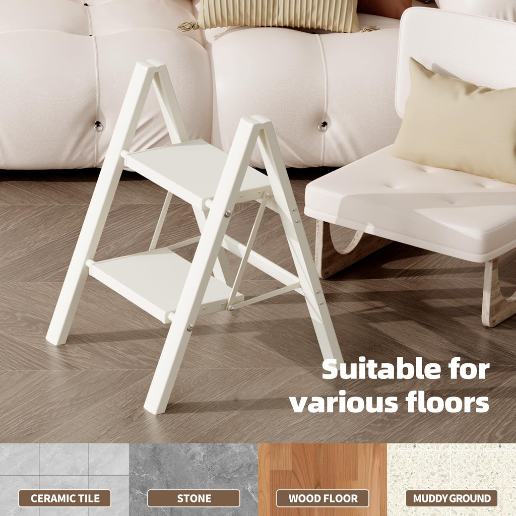 Aluminum Foldable 2 Step Stool M5638