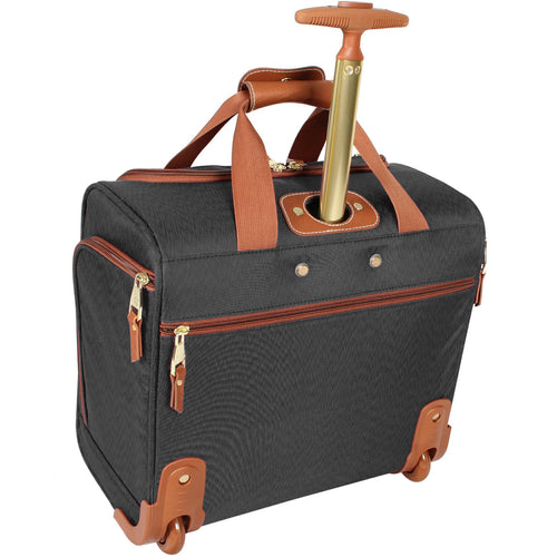 15 Inch Carry on Suitcase Black I8813