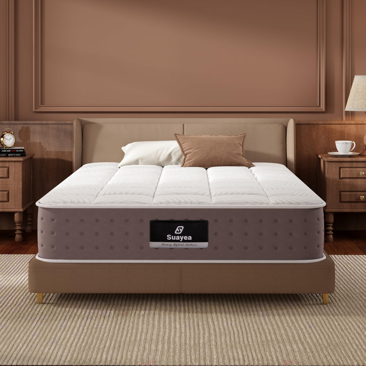 8 Inch Medium Firm Twin XL Hybrid Mattress E3387