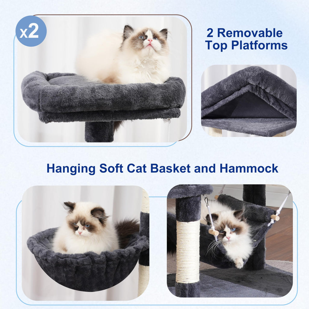 71'' Cat Tree with Scratching Post I10179