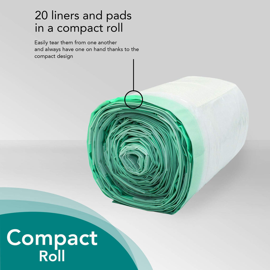 Disposable Commode Liners 60 Count B204526