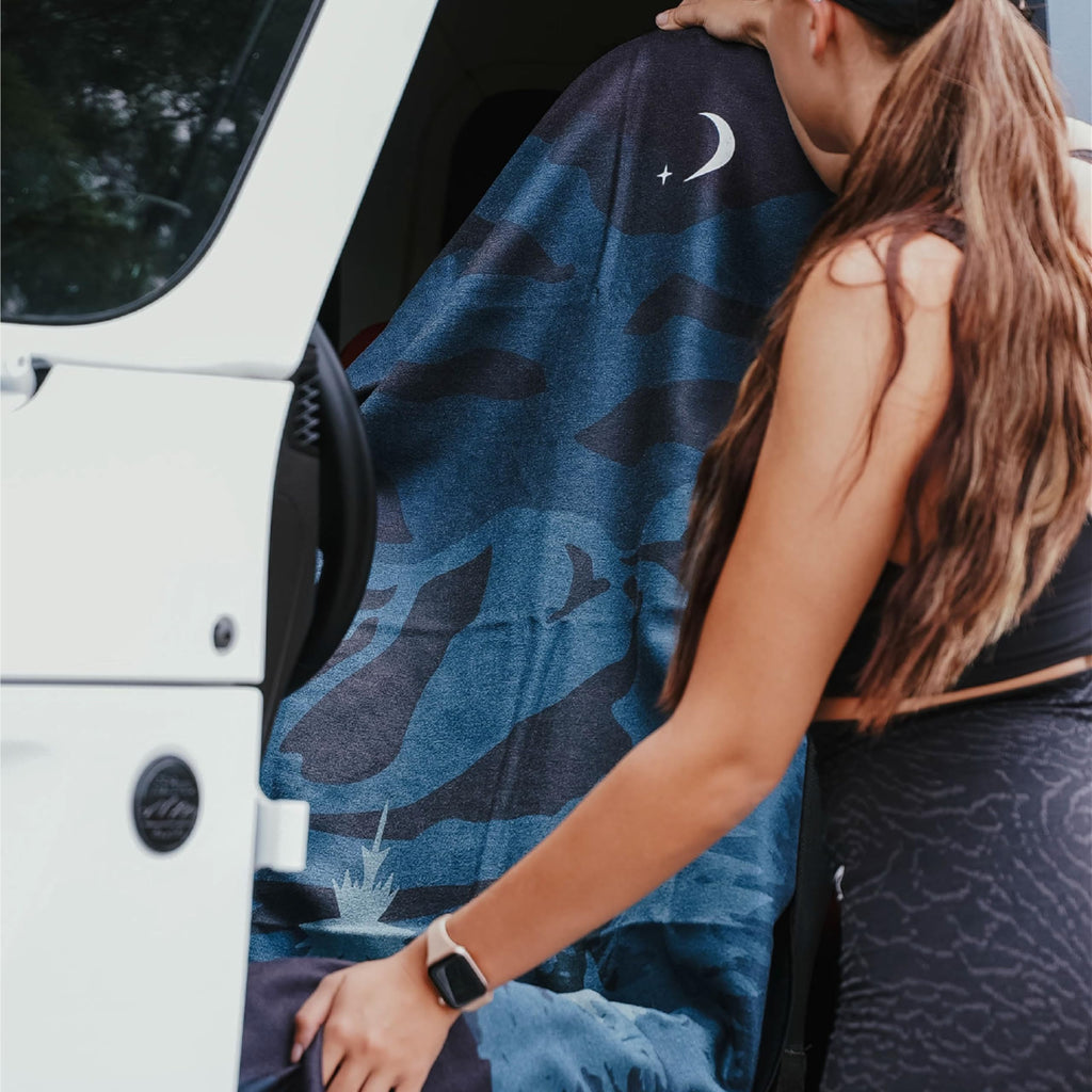 Athletic Running Towel Car Seat Cover Microfiber Y563734