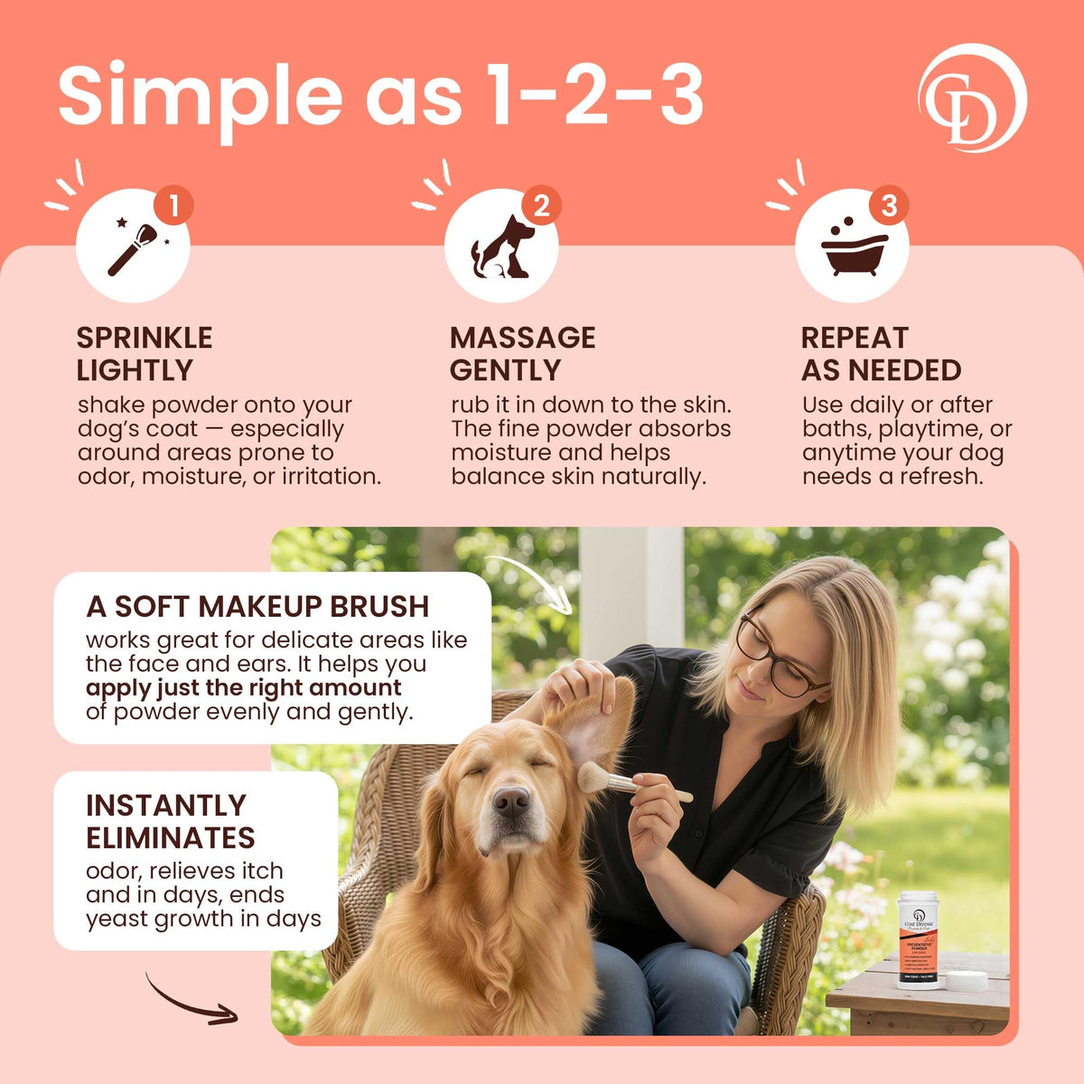 9oz Waterless Dog Shampoo & Pet Deodorizer I4687