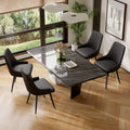 Faux Leather Chairs Set of 4 T6475