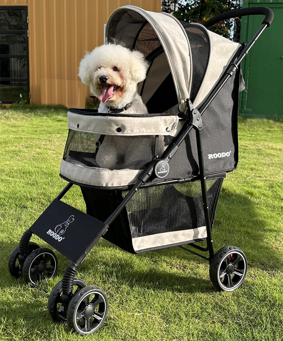 4 Wheel Lightweight Foldable Pet Stroller F3835